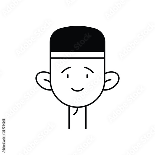 Croupier  Vector icon