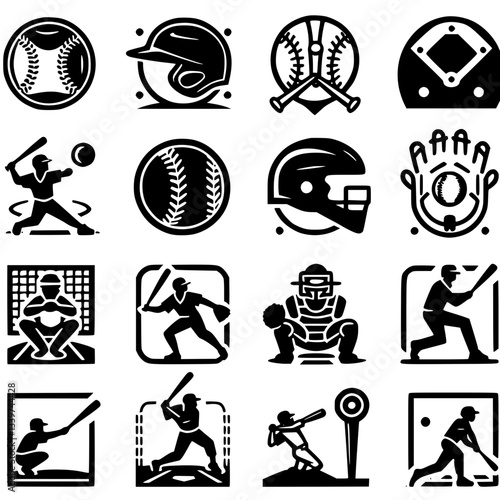 baseball Icon Set