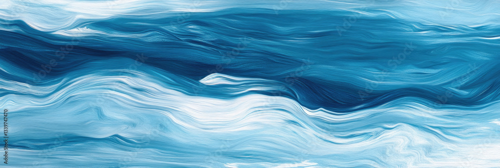 Exploring the beauty of oceanic swirls in deep blue and turquoise hues Exploring the beauty of oceanic swirls in deep blue and turquoise hues