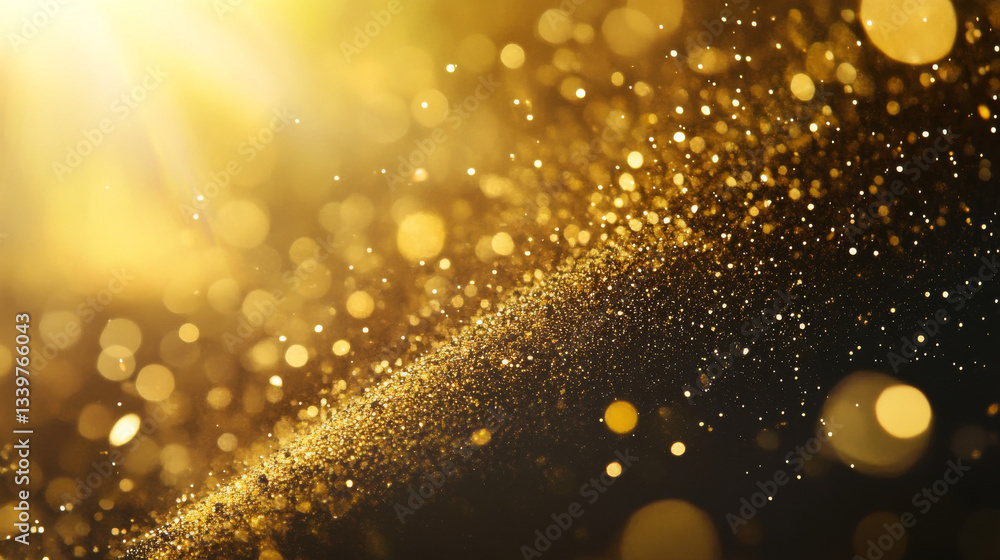 Obraz premium close up view of particles