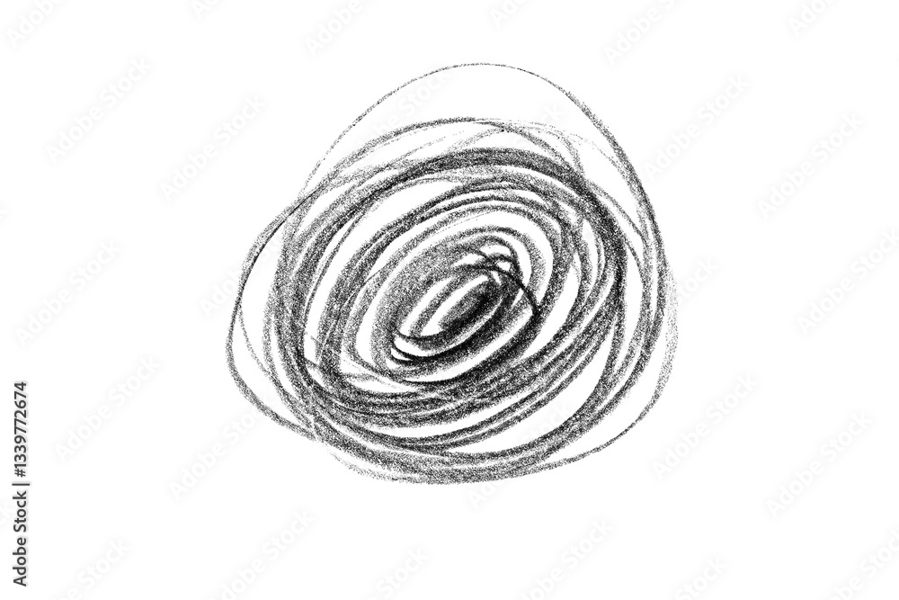 Naklejka premium pencil scribble isolated doodle hand draw
