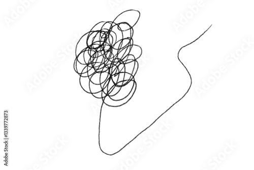pencil scribble isolated doodle hand draw
