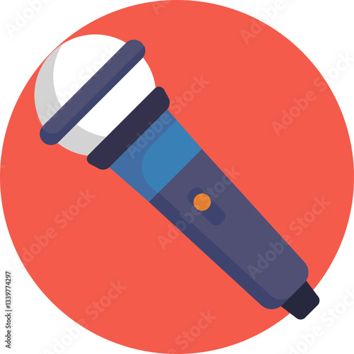 A microphone representing live performances or karaoke nights.