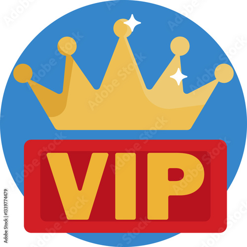 A crown symbolizing VIP status and exclusivity in a nightclub setting.