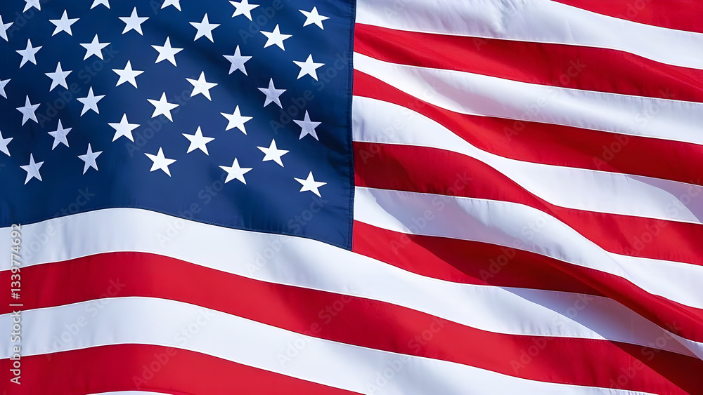 Obraz premium American flag, USA Flags.
