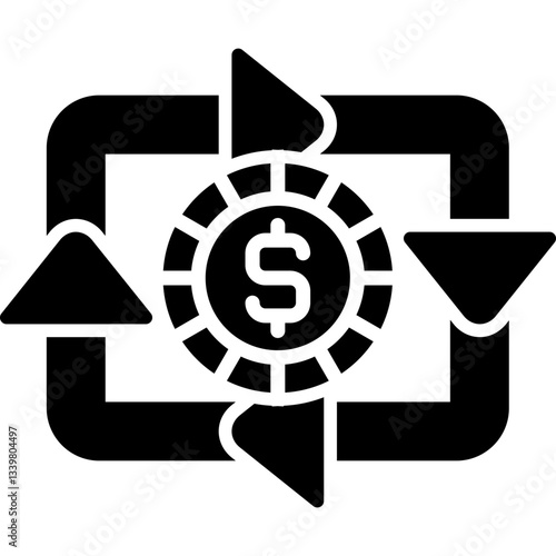 Exchange Icon Vector Element