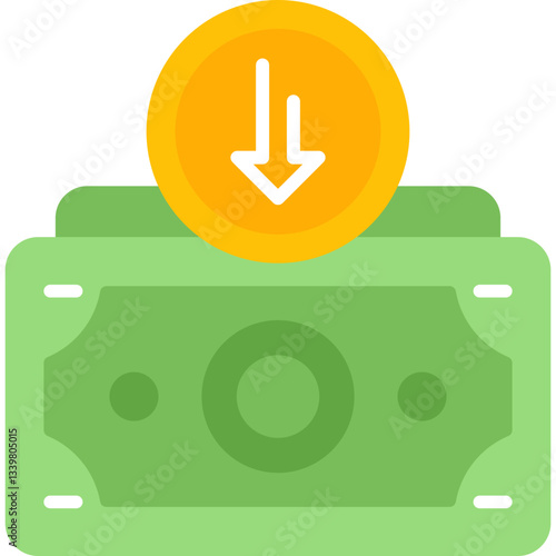 Money Icon Vector Element