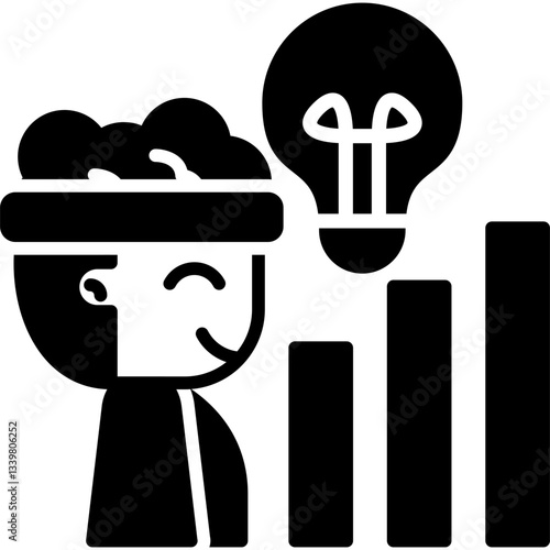 Thinker Icon Vector Element