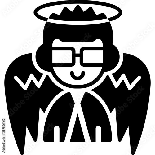 Angel Icon Vector Element