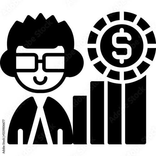 Founder Icon Vector Element