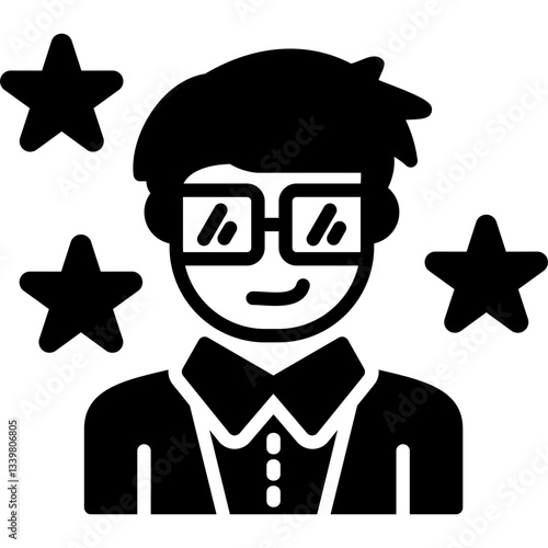 Role Model Icon Vector Element