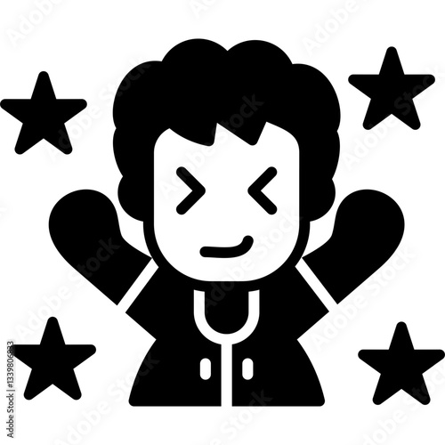 Wakeup Icon Vector Element