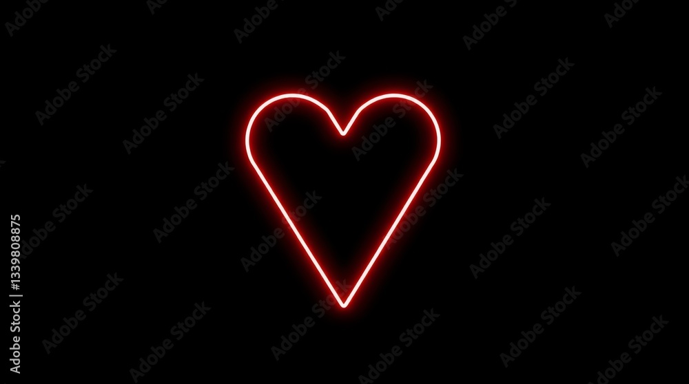 Obraz premium Love with Heart
