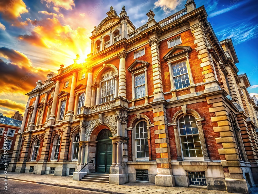 Fototapeta premium Royal College of Art - Iconic Architecture, London