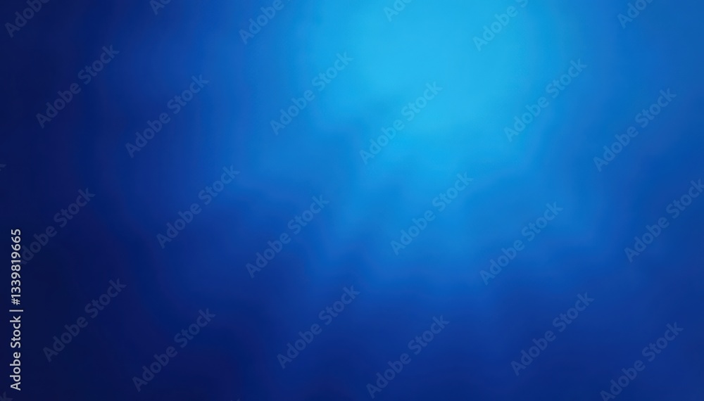 Fototapeta premium Deep indigo to sky blue gradient, pronounced film grain, film grain, dramatic, illustration