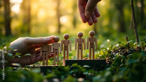 Life Goals Achievement Coaching Concept with Mentor Supporting Skill Improvement and Career Progression