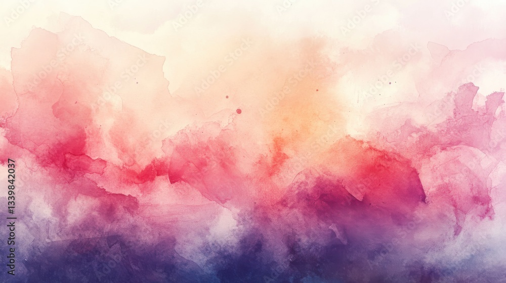 Fototapeta premium Abstract watecolor background