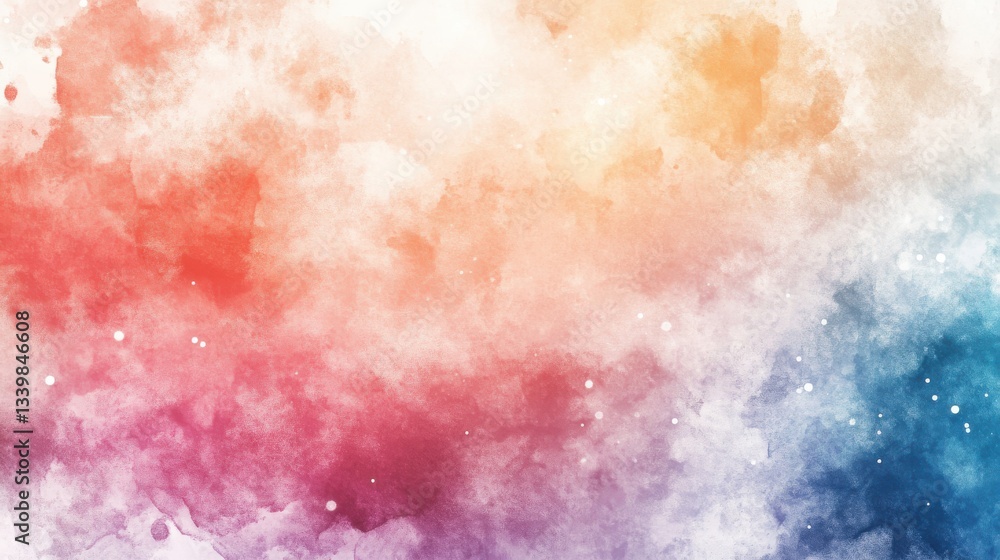 Fototapeta premium Abstract watercolor background