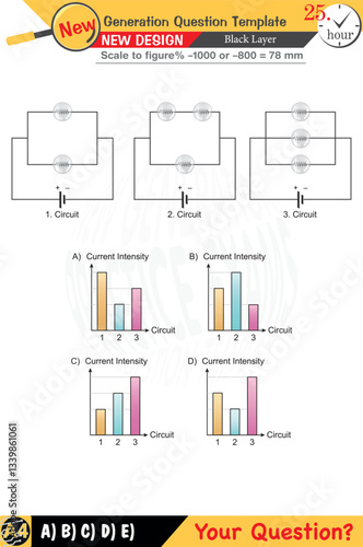 2026, Physics, Physical concepts, High school, middle school, exam question template, numerical lessons, verbal lessons, Next generation problems, for teachers, editable, black layer, eps