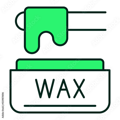 Bikini Waxing or Permanent Hair Removal Icon – Body Grooming, Hair Removal Treatment, Editable Stroke