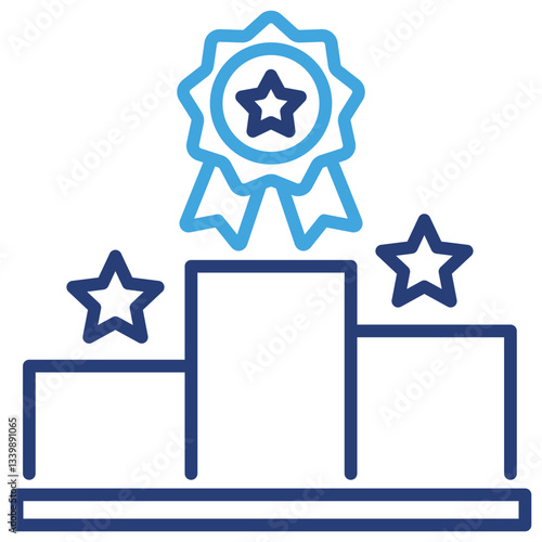 Competition Dual Tone Icon