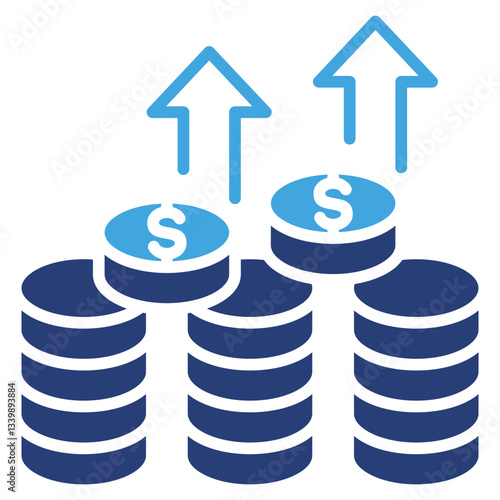 Profit Two Color Icon