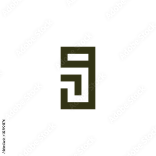 Letter g number 1 square geometric symbol simple logo vector Free Download Letter g number 1 square geometric symbol simple logo vector - GFXLoad