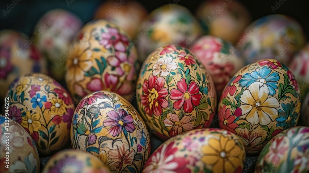 An Easter decoration with cool chicken and egg. Easter holiday concept. An Easter decoration with cool chicken and egg. Easter holiday concept.