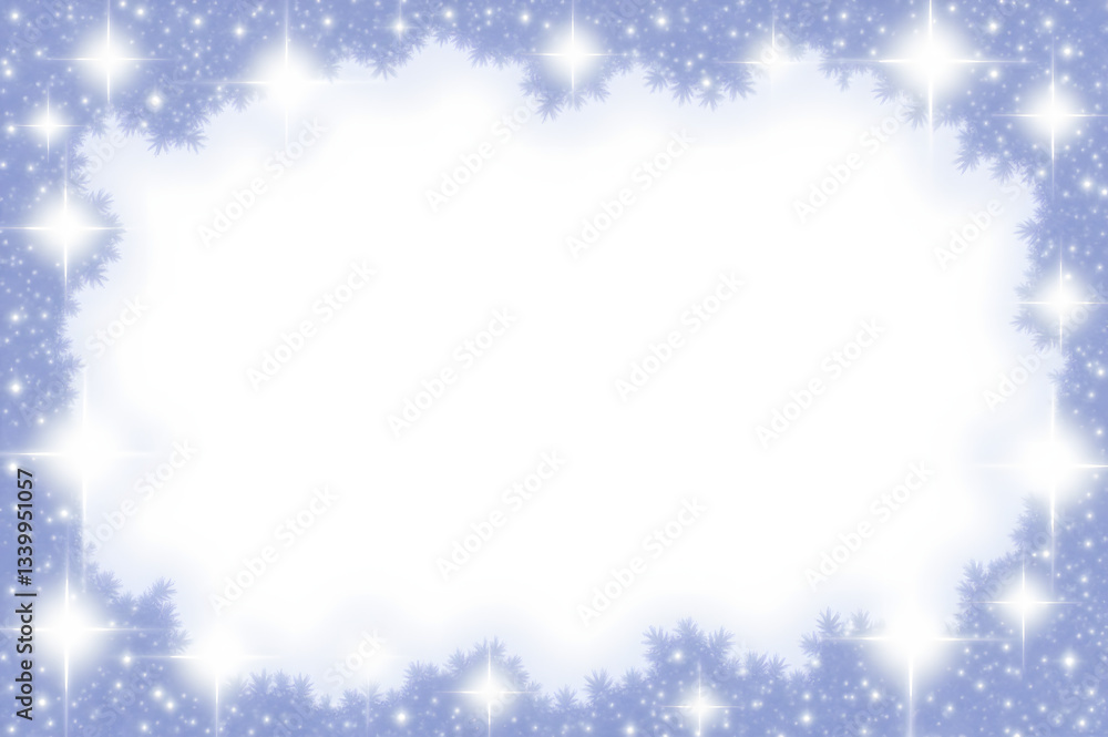 Sparkling glitter particles frame. Sparkling glitter particles frame.