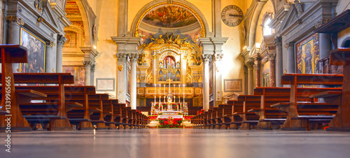 Photos Innenansicht der San Marco Kirche in der Altstadt von Florenz (Italien)