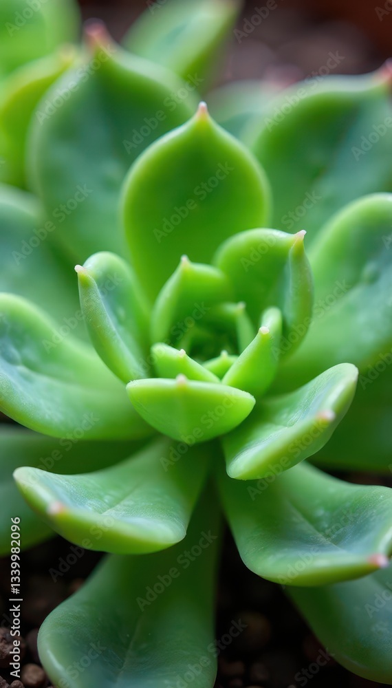 Single crassula ovate, vibrant green, studio shot, healthy, background Single crassula ovate, vibrant green, studio shot, healthy, background