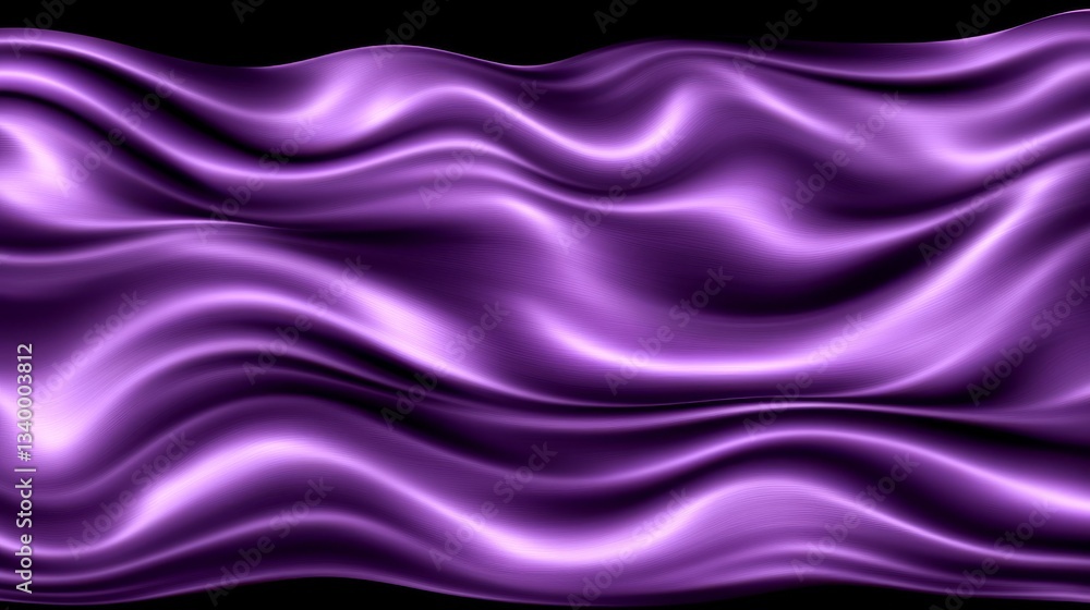 Fototapeta premium Purple Silk Fabric Texture Background