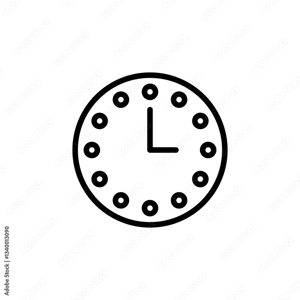 Clock icon logo design. Time sign and symbol. watch icon Clock icon logo design. Time sign and symbol. watch icon