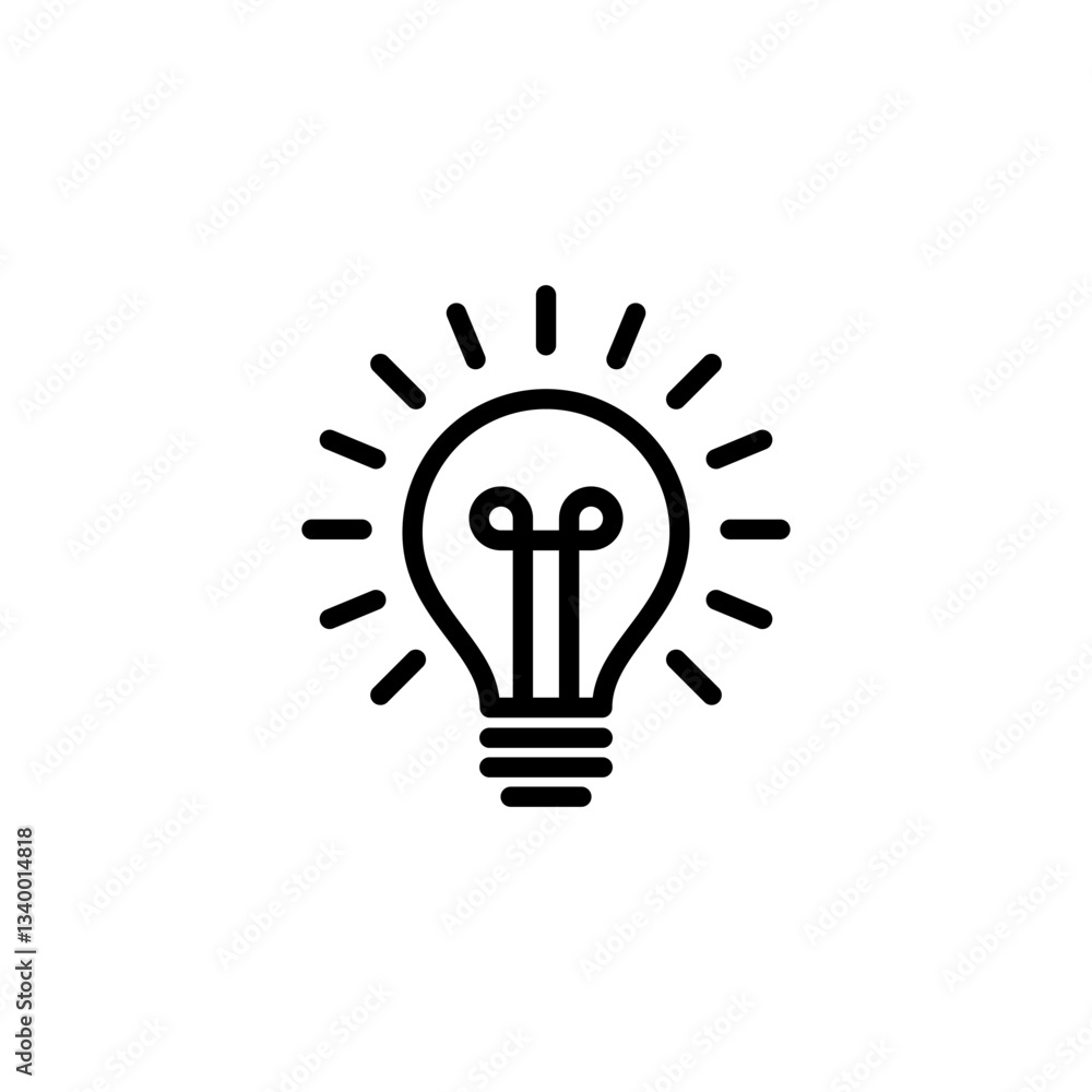 Lamp icon logo design. Light bulb sign and symbol. idea symbol. Lamp icon logo design. Light bulb sign and symbol. idea symbol.