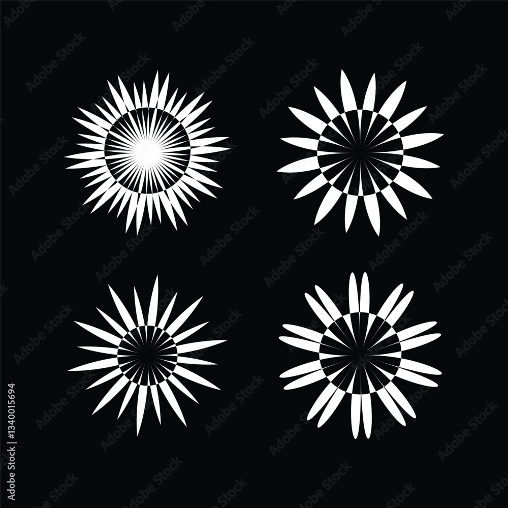 vector illustration of an abstract background with fireworks vector illustration of an abstract background with fireworks