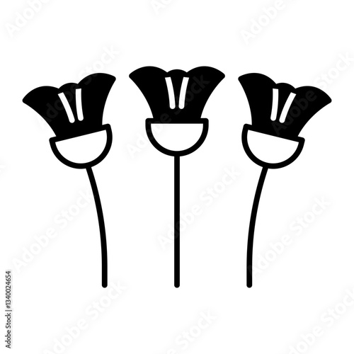 papyrus black icon