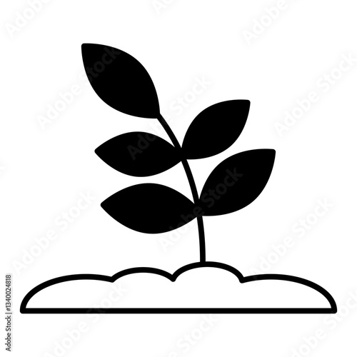 tree black icon