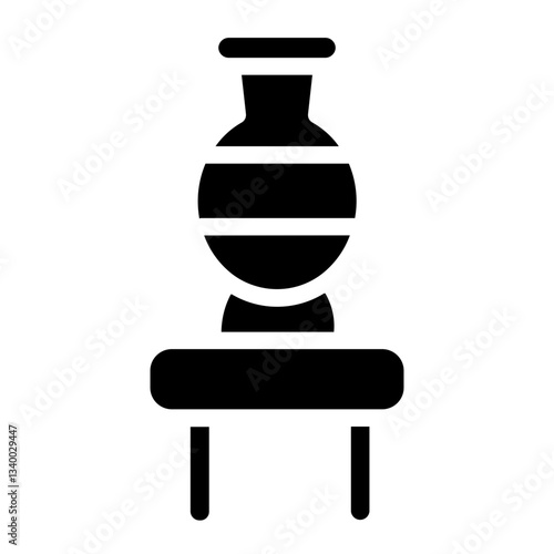 Art Gallery Artefact Glyph Icon