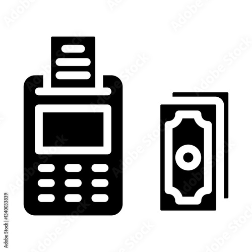 receipt Solid icon