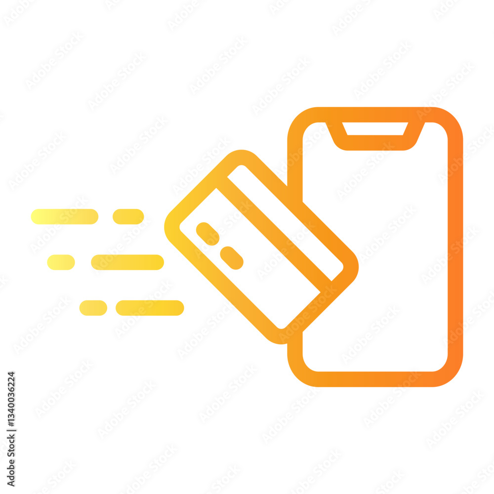 card Line Gradient Icon card Line Gradient Icon