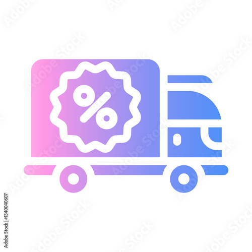 delivery Gradient icon