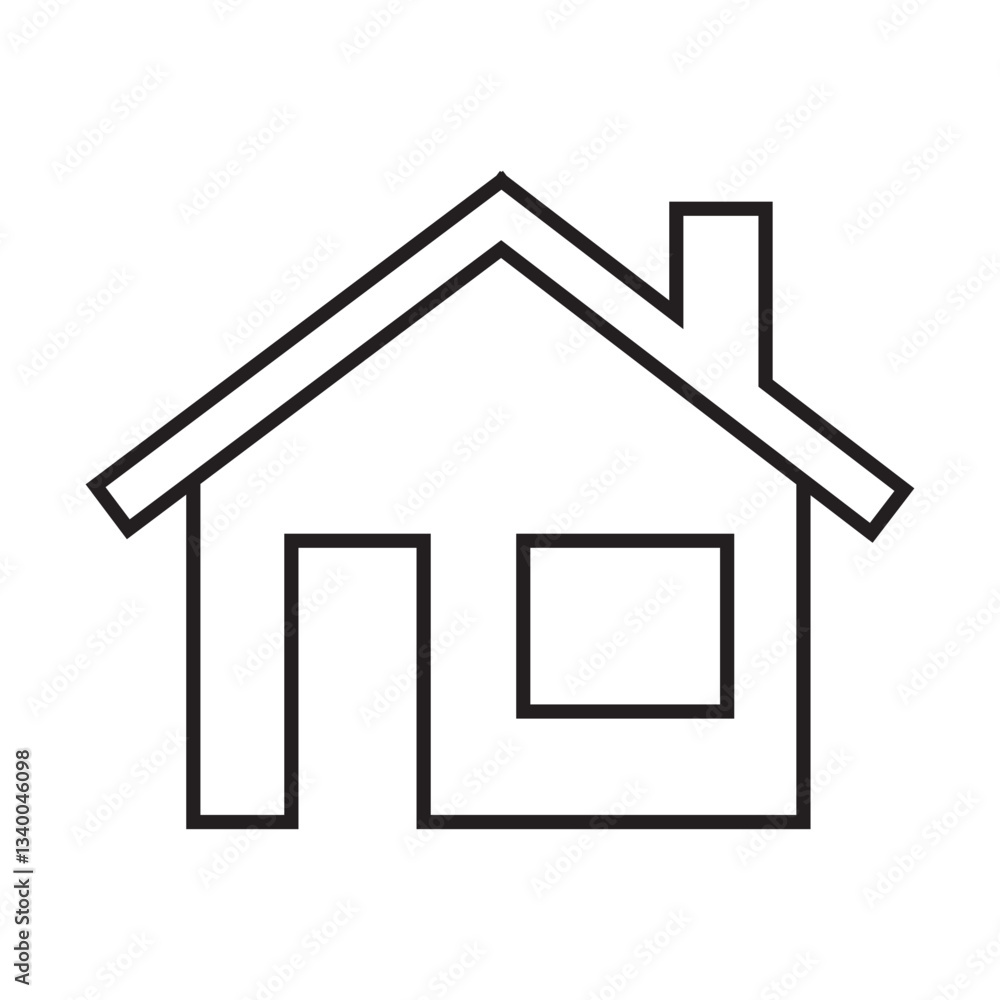 House vector icon is ready to design House vector icon is ready to design