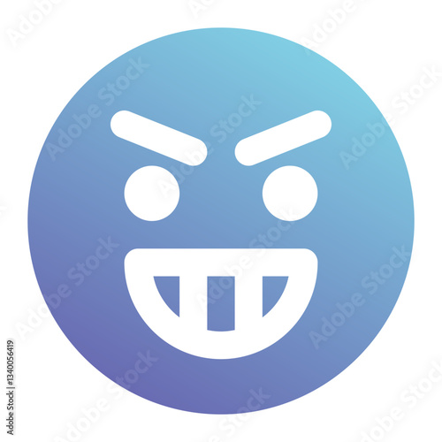 naughty icon for illustration
