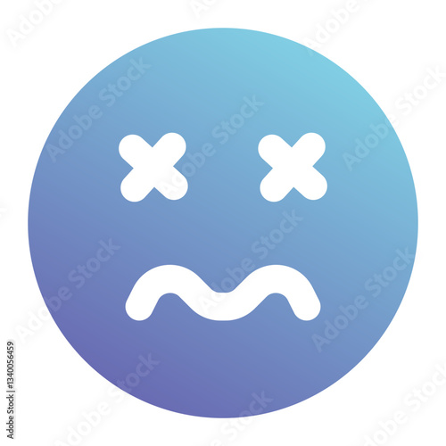 scared icon for illustration