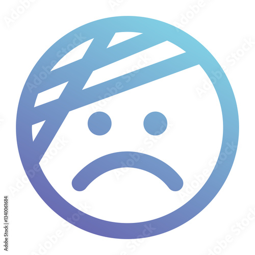 hurt icon for illustration