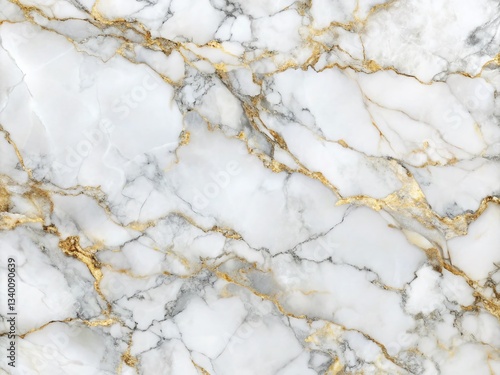 Elegant White Marble Texture: Abstract Background Pattern High Resolution