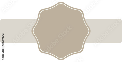 Blank Label Sticker Package