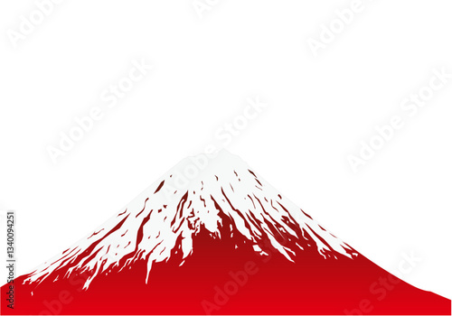 和風の富士山