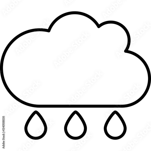 Weather & Climate - icon black outline