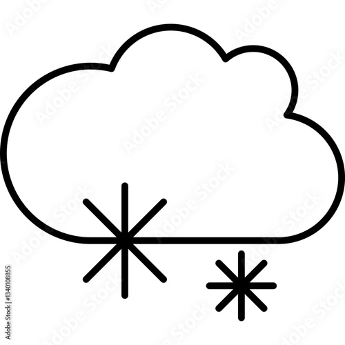 Weather & Climate - icon black outline